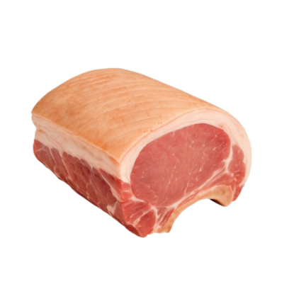 Imagen de Lomo de cerdo con piel y con hueso El Japones (1 kg / 2.2 lb)